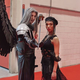 Illustration for article titled Musician FKA Twigs Gets Into Cosplay, Poses With Sephirothem/em